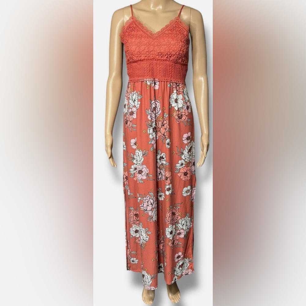 Floral Lace Boho Dress